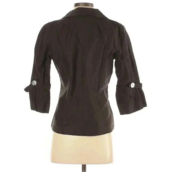 Chico's Brown Blazer Size SM 0) - Picture 2 of 2